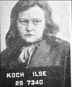 Foto de Ilse Koch, a cadela de Buchenwald