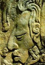 Imagem de uma escultura em pedra